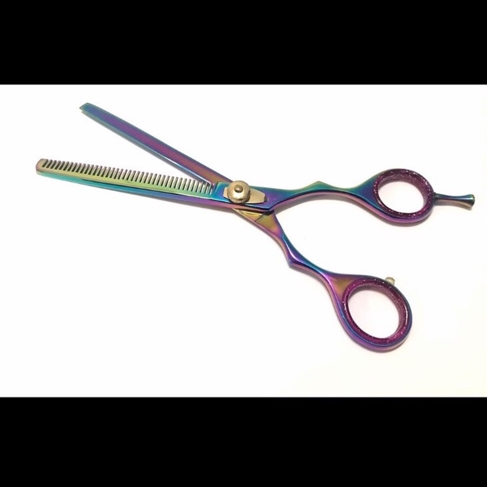 Hair thinning shears